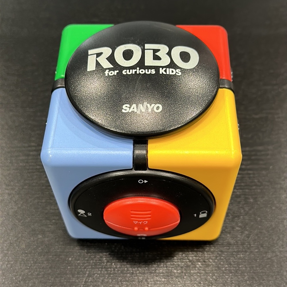 Sanyo Robo Cube - Rare Vintage Japanese Toy for Curious Kids